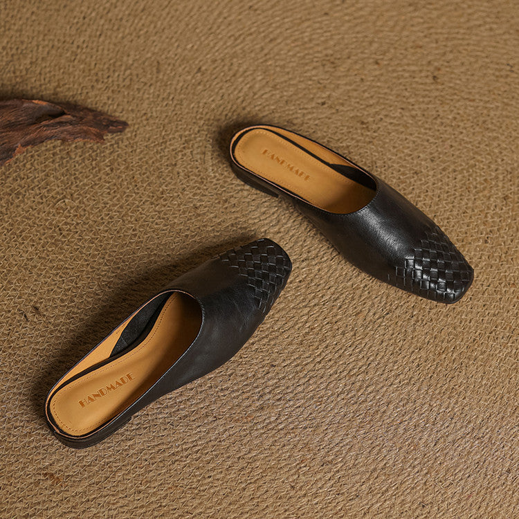 Classic leather slip-on loafers for women | Dalvi - 21