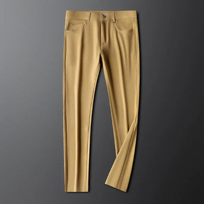 Tailored Straight Leg Trousers Versatile For Men | Valerio