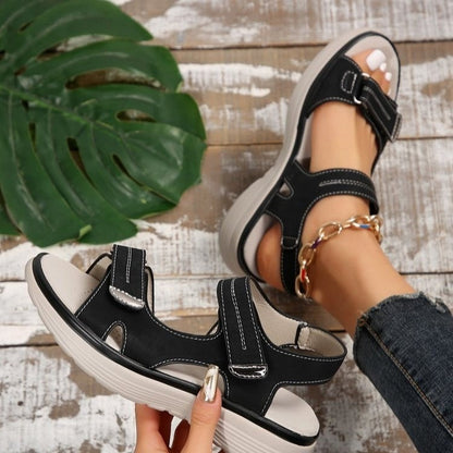Classic orthopaedic everyday comfortable sandals for women | Marjorie -4