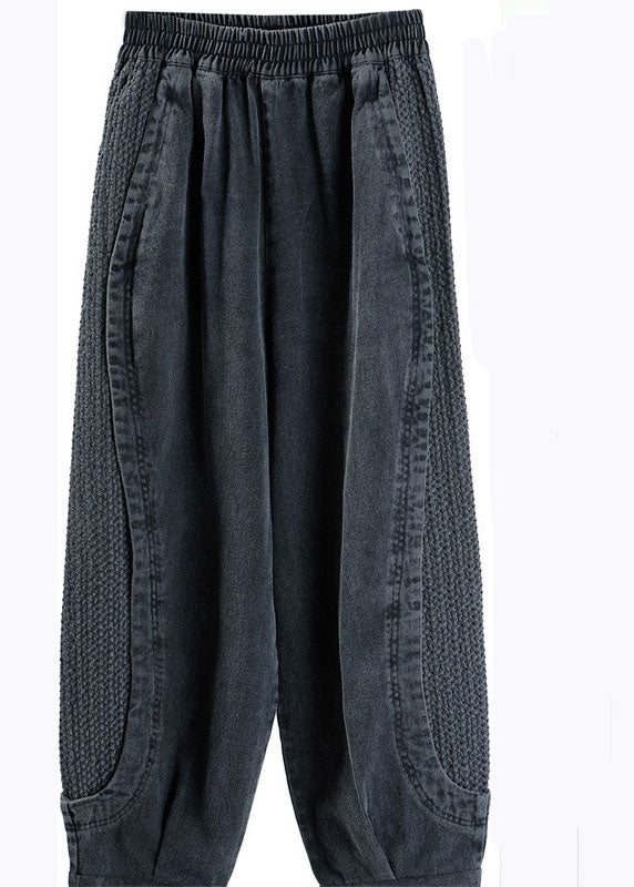 Relaxed high-waist harem trousers for women - 5
