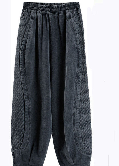 Relaxed high-waist harem trousers for women - 5