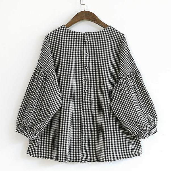 Elegant relaxed everyday blouse for women - 6