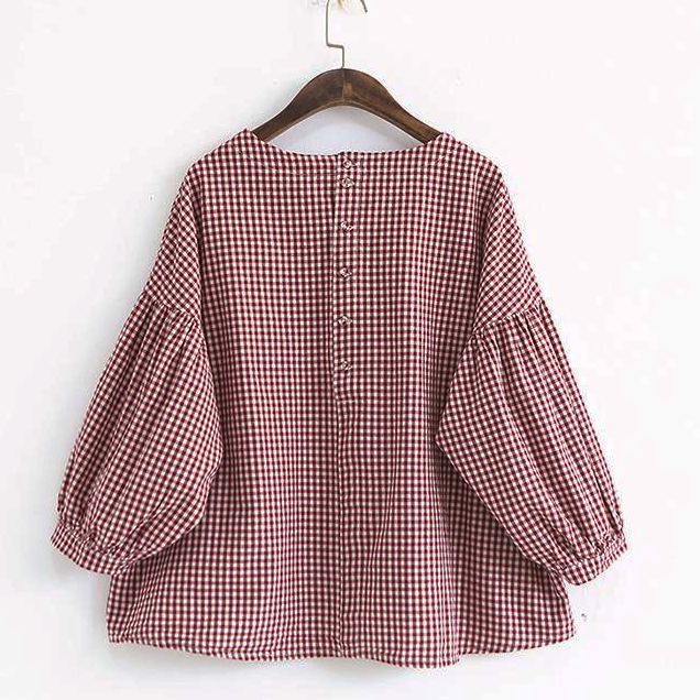 Elegant relaxed everyday blouse for women - 7