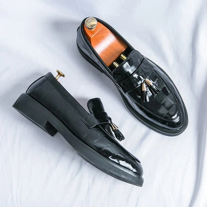 Classic leather slip-on loafers for men | Lorenzo - 13