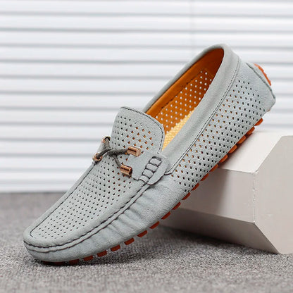 Perforated Slip-On Loafers Classic For Men | Alessio