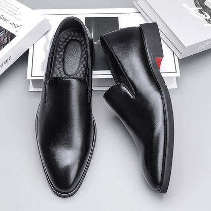 Classic leather slip-on loafers for men | Noctis - 1