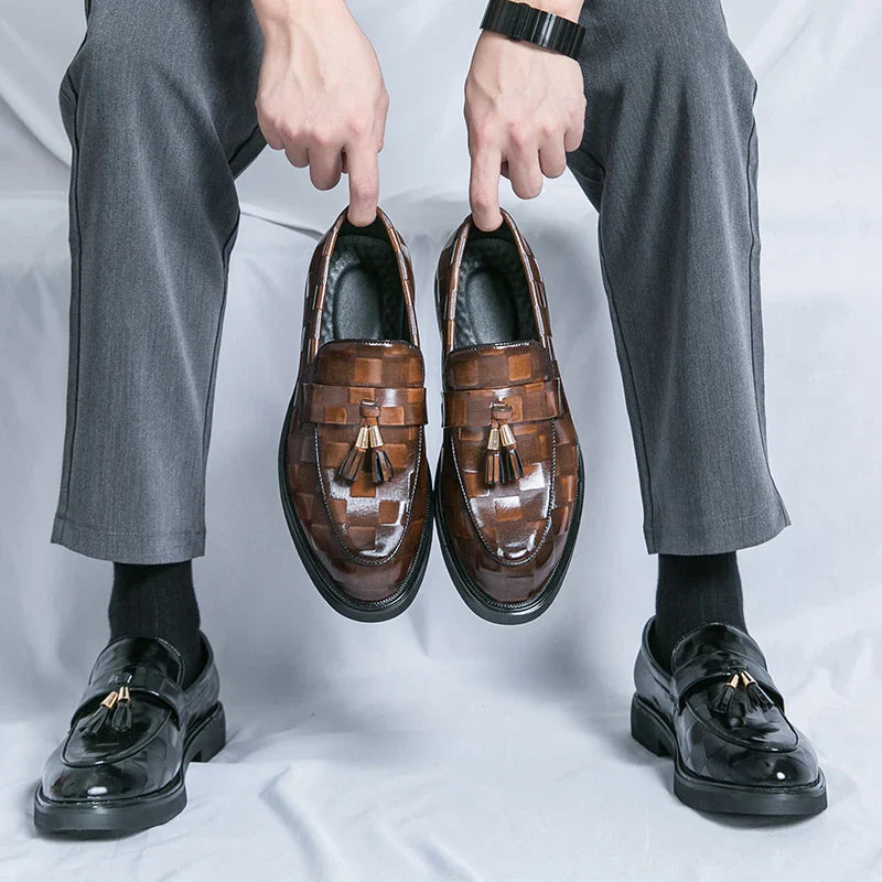 Classic leather slip-on loafers for men | Lorenzo - 20
