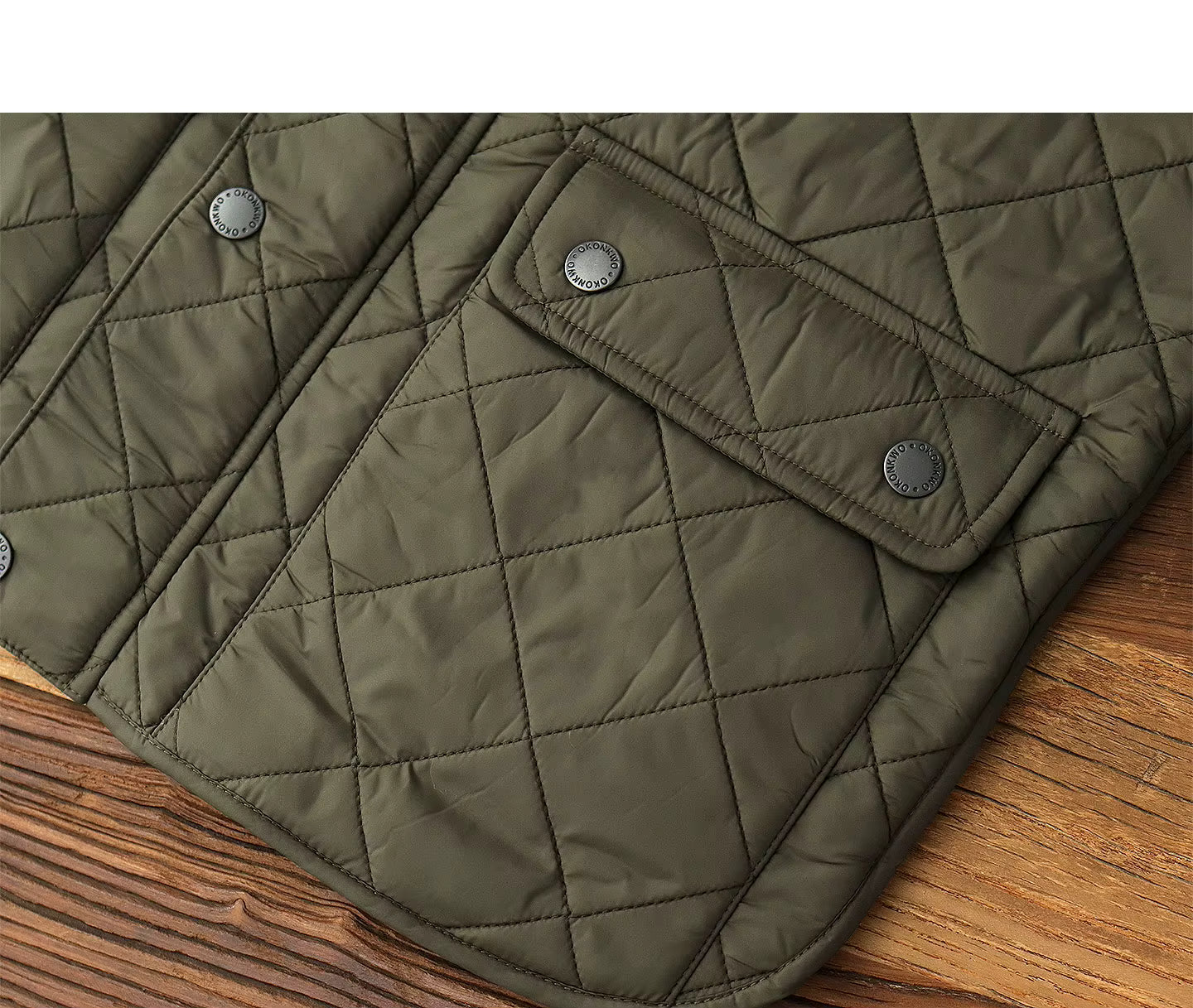 Lightweight quilted gilet for men | Harbour -4