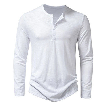 Classic henley relaxed top for men | Dixon - 9
