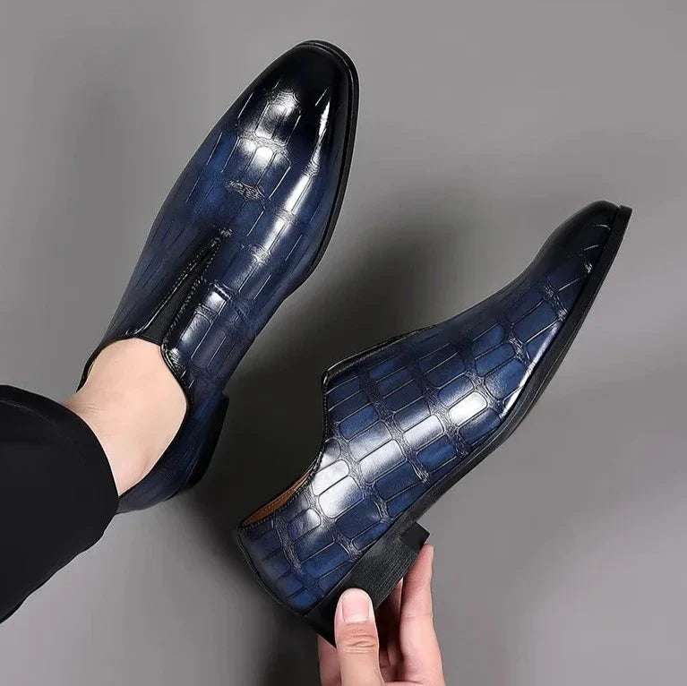 Classic leather slip-on loafers for men | Sevilla - 9