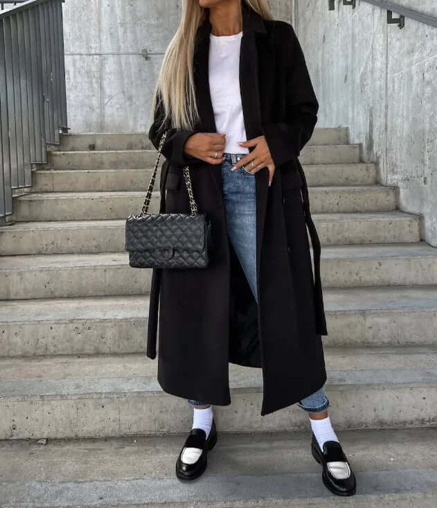 Longline Coat Coat -4