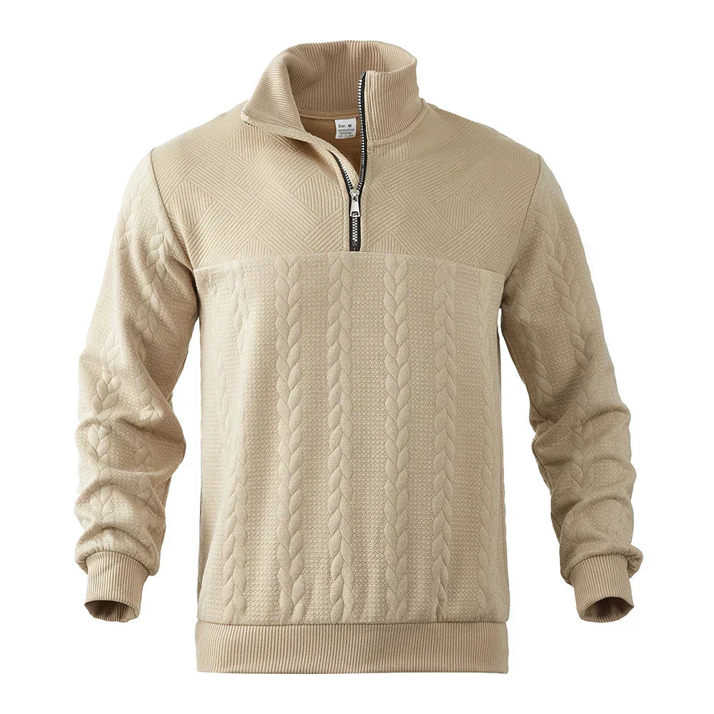 Quarter Zip Sweatshirt Trendy for Men | Bennett