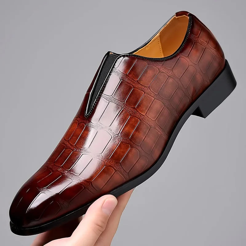 Classic leather slip-on loafers for men | Sevilla - 1
