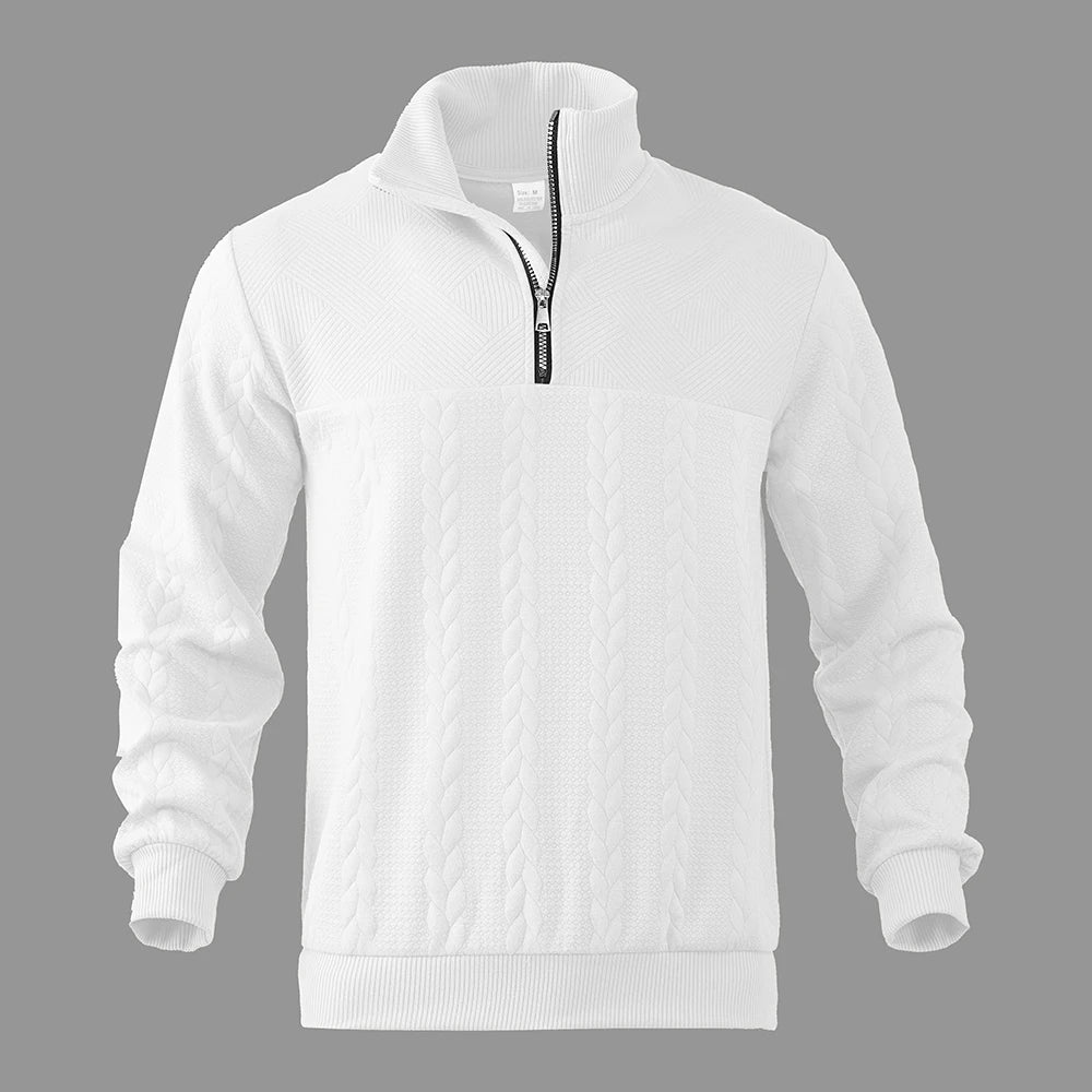 Quarter Zip Sweatshirt Trendy for Men | Bennett