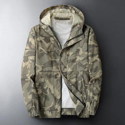 Casual camo hooded jacket for men | Ranger - 5