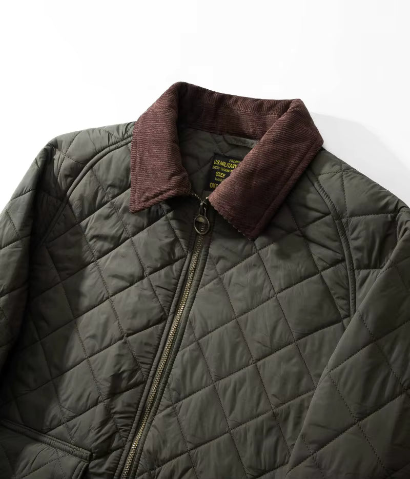 Quilted casual everyday jacket for men | Harbour -3