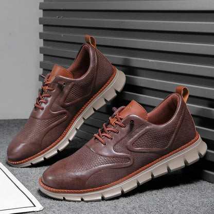 Structured Lace Up Sneakers Modern for Men | Grant