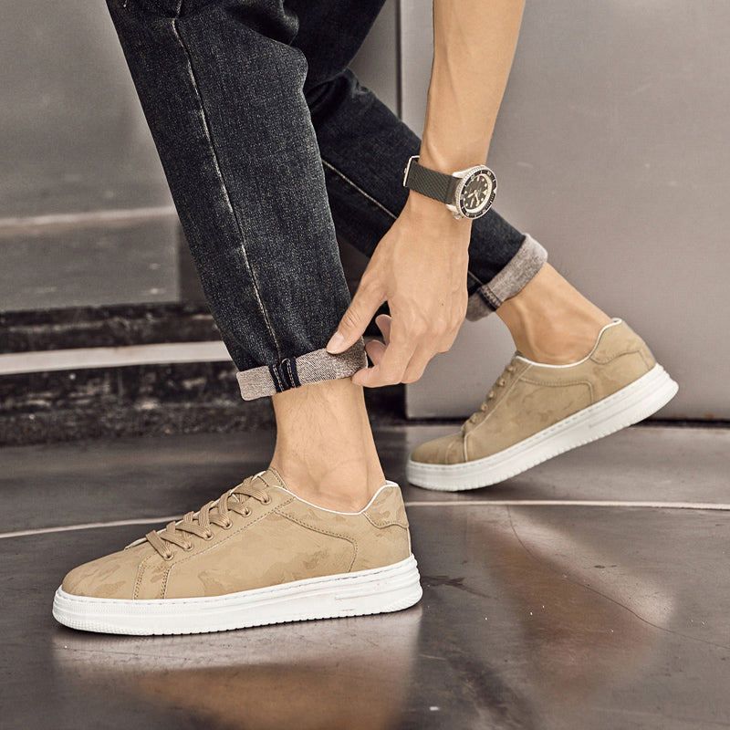 Classic leather casual trainers for men | Canyon - 10