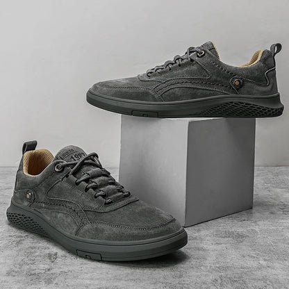 Textured Lace Up Sneakers Modern For Men | Ardent