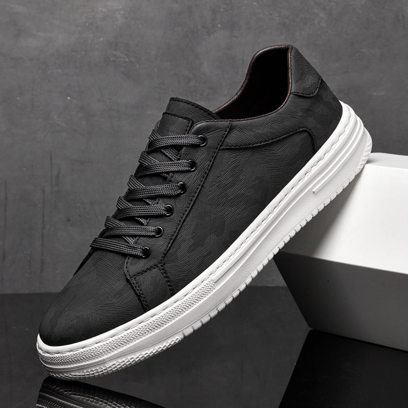Classic leather casual trainers for men | Canyon - 1