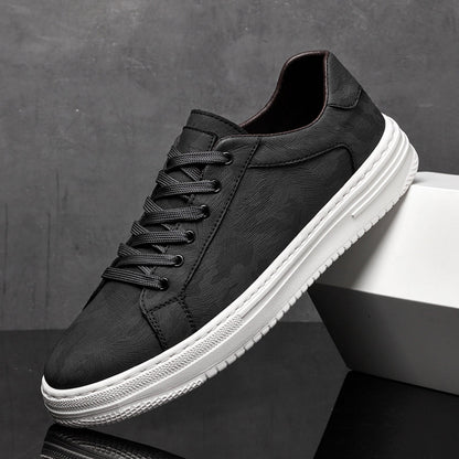 Classic leather casual trainers for men | Canyon - 1