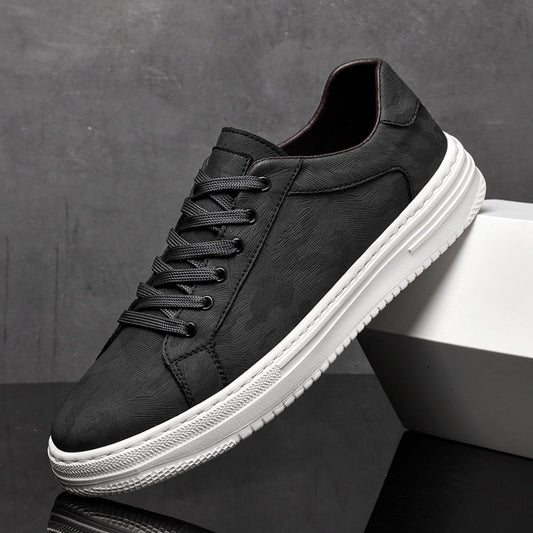 Classic leather casual trainers for men | Canyon - 1