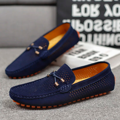 Perforated Slip-On Loafers Classic For Men | Alessio