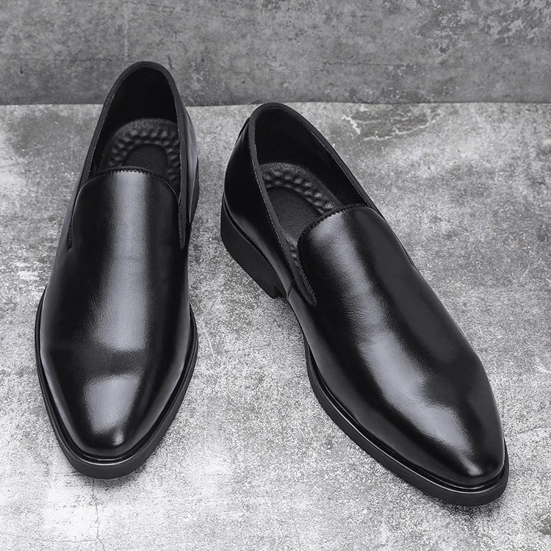 Classic leather slip-on loafers for men | Noctis - 2