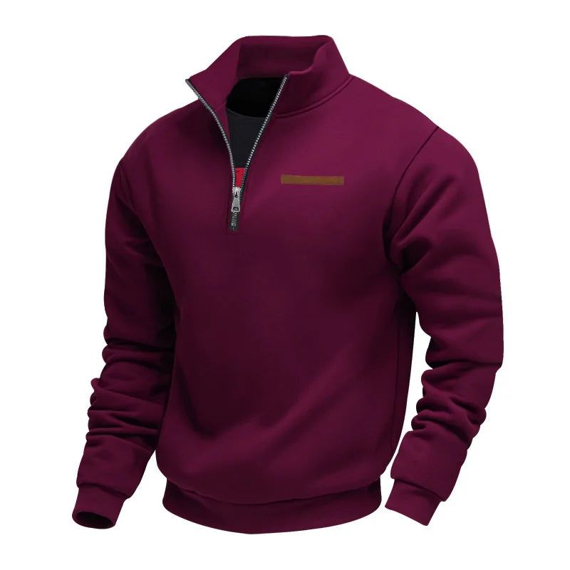 Half Zip Sweatshirt Trendy For Men | Preston