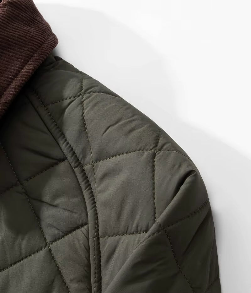 Quilted casual everyday jacket for men | Harbour -5