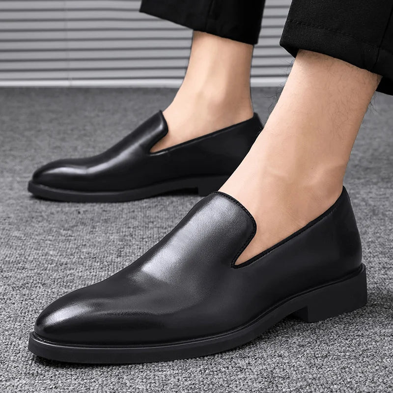 Classic leather slip-on loafers for men | Noctis - 6