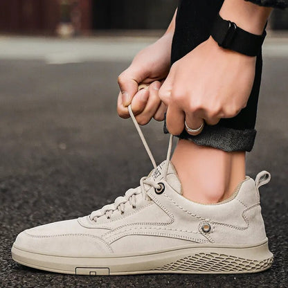 Classic suede casual trainers for men | 1987 - 9