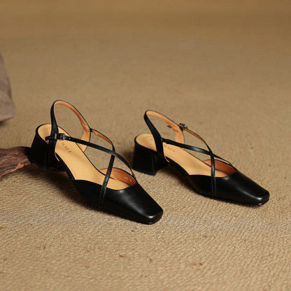 Elegant block-heel evening heels for women | Cecelia - 10