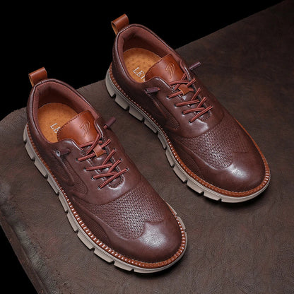 Structured Lace Up Sneakers Modern for Men | Grant