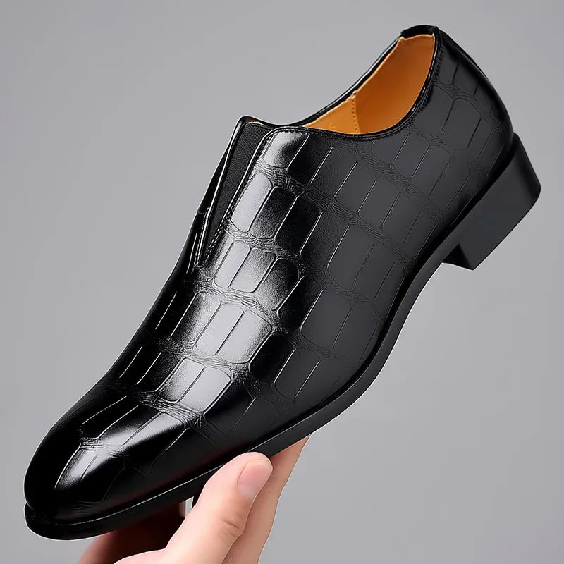 Classic leather slip-on loafers for men | Sevilla - 5