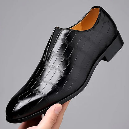 Classic leather slip-on loafers for men | Sevilla - 5