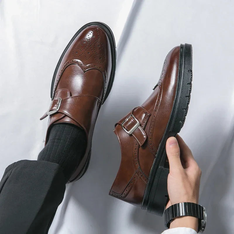 Classic buckle dress shoes for men | Sarto - 4