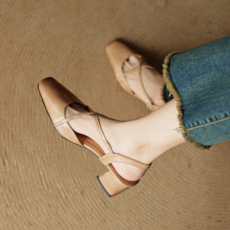 Elegant block-heel evening heels for women | Cecelia - 13