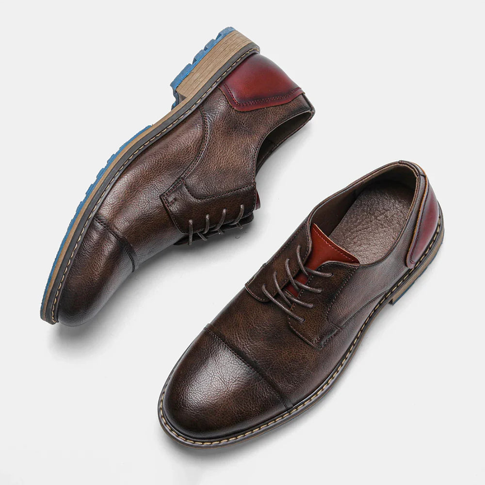 Classic smart-casual leather shoes for men | Mael -3