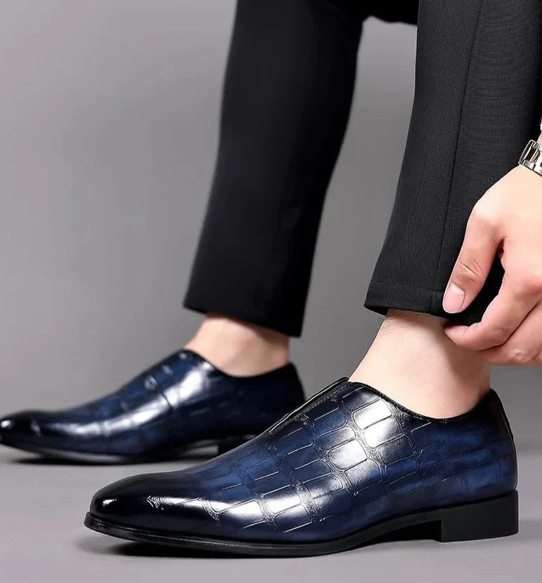 Classic leather slip-on loafers for men | Sevilla - 8