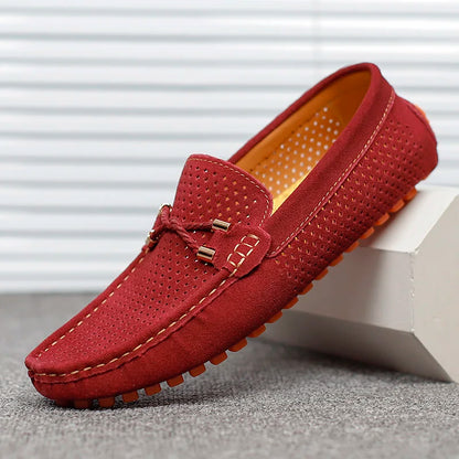 Perforated Slip-On Loafers Classic For Men | Alessio