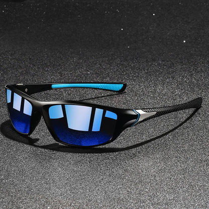 Sporty wraparound tinted sunglasses for women - 4