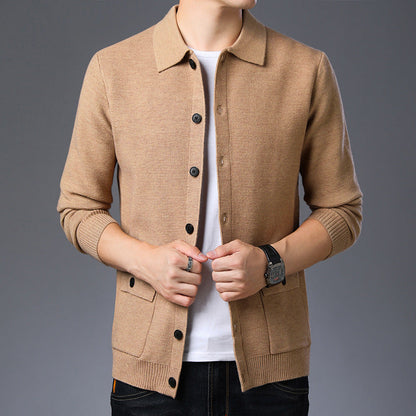 Classic knit everyday casual jacket for men | Heritage -2