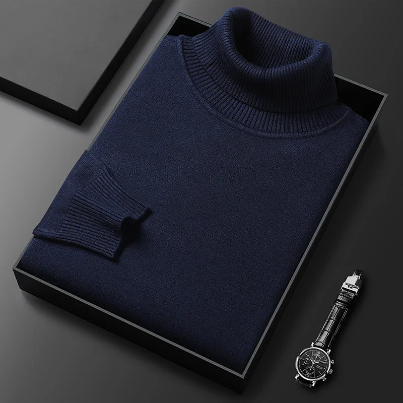 Classic Turtleneck Sweater Cozy for Men | Lucien