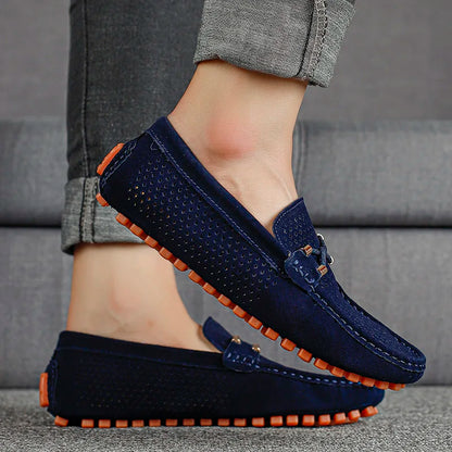 Perforated Slip-On Loafers Classic For Men | Alessio