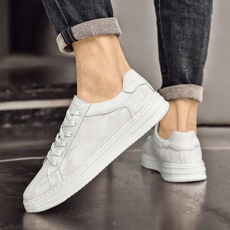Classic leather casual trainers for men | Canyon - 14