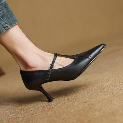 Elegant block-heel evening heels for women | Lorena - 11