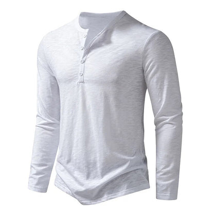 Classic henley relaxed top for men | Dixon - 10