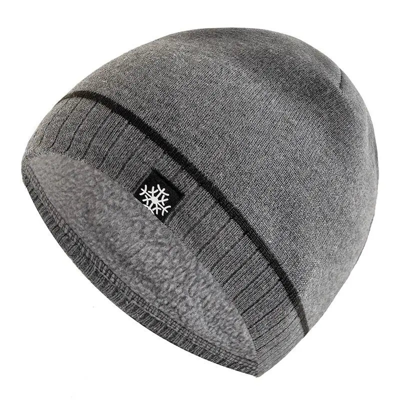 Warm casual everyday knitted winter beanie for men -2