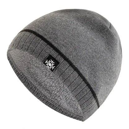 Warm casual everyday knitted winter beanie for men -2